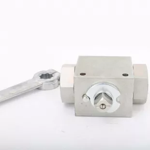 Блочный шаровый кран DN20 G3/4 PN420  фото 3