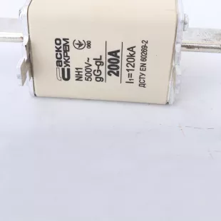 Предохранитель 200а nh1 gL gG 500v l1=120KA фото 2
