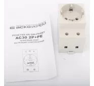 Розетка с заземлением AC30-5 фото
